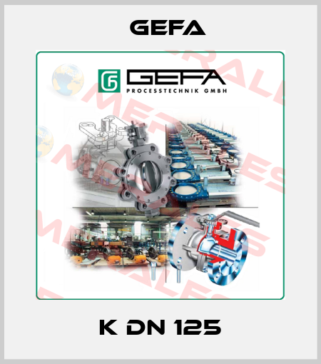K DN 125 Gefa