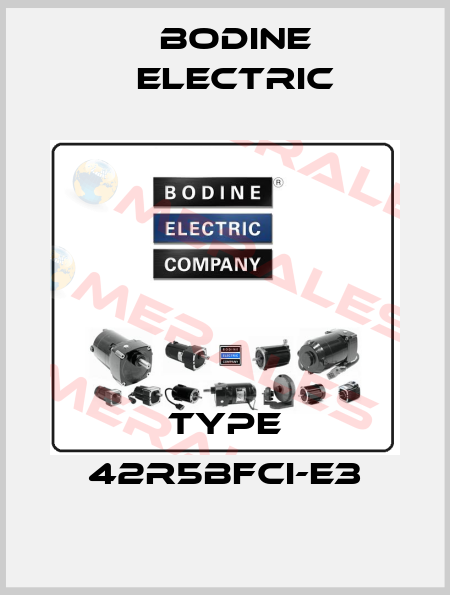 type 42R5BFCI-E3 BODINE ELECTRIC