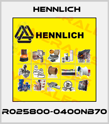 R025800-0400NB70 Hennlich
