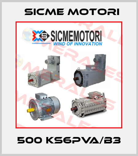 500 KS6PVA/B3 Sicme Motori