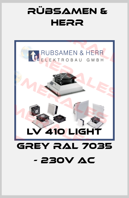 LV 410 Light grey RAL 7035 - 230V AC Rübsamen & Herr