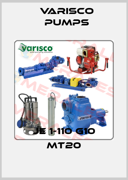JE 1-110 G10 MT20 Varisco pumps