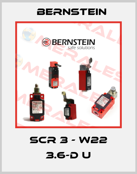 SCR 3 - W22 3.6-D U Bernstein