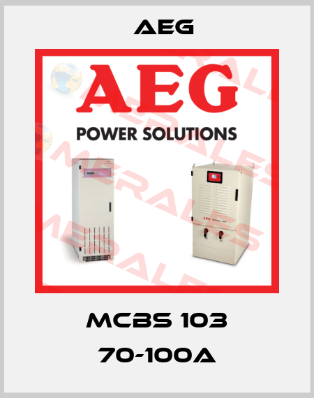 MCBS 103 70-100A AEG