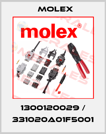 1300120029 / 331020A01F5001 Molex