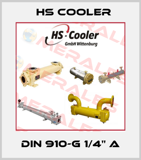DIN 910-G 1/4" A HS Cooler