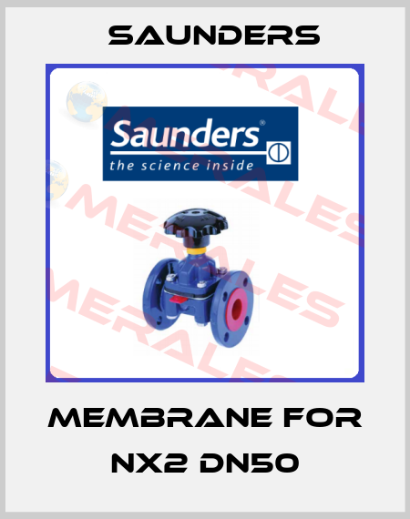 Membrane for NX2 DN50 Saunders