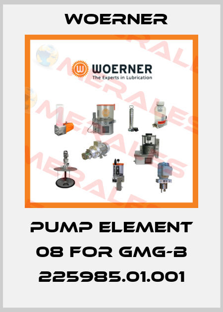 pump element 08 for GMG-B 225985.01.001 Woerner