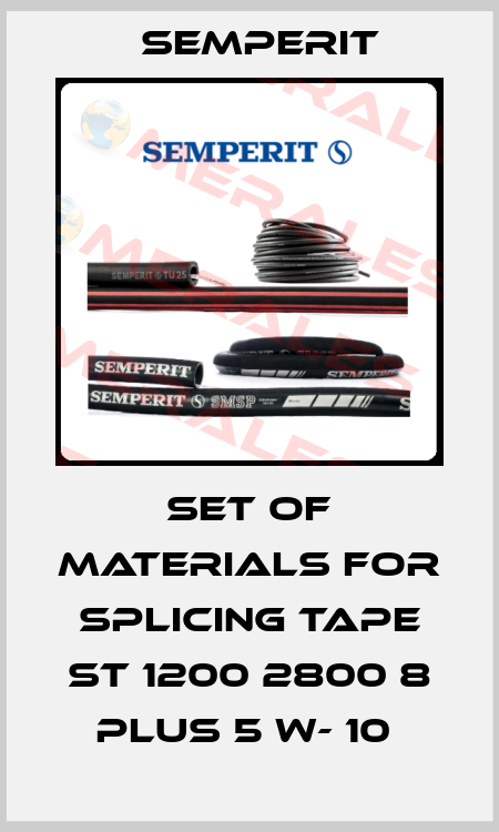 Set of materials for splicing tape ST 1200 2800 8 plus 5 W- 10  Semperit
