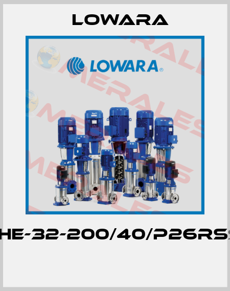 ESHE-32-200/40/P26RSSA  Lowara