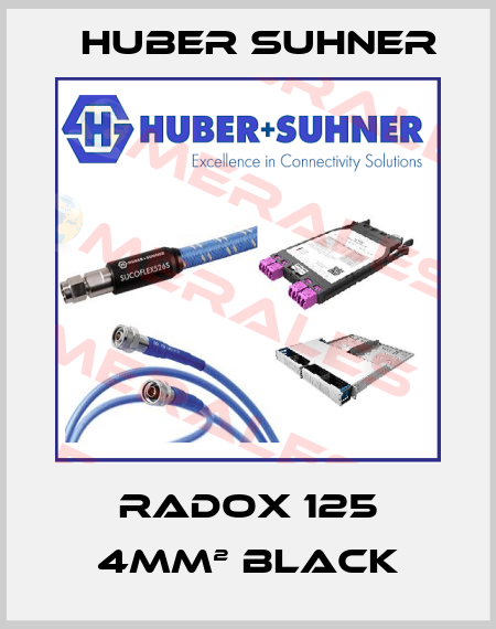 RADOX 125 4mm² BLACK Huber Suhner