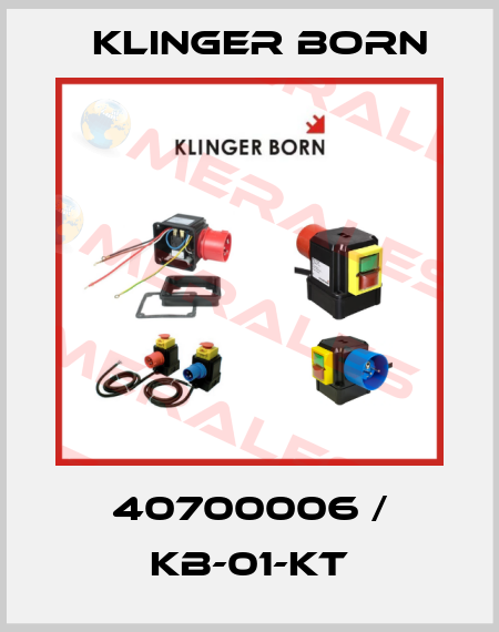 40700006 / KB-01-KT Klinger Born