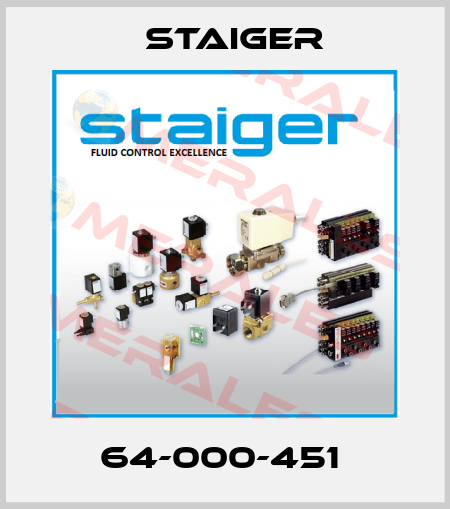  64-000-451  Staiger