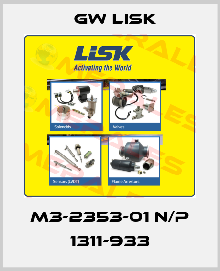 M3-2353-01 N/P 1311-933 Gw Lisk
