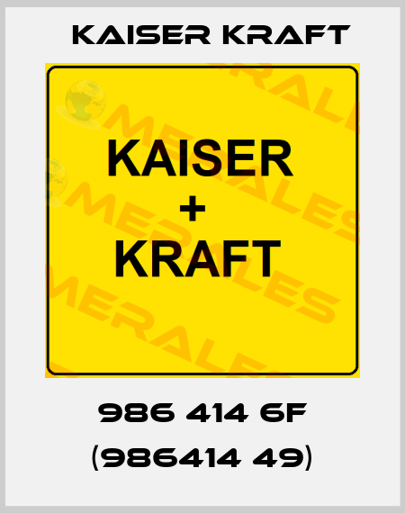 986 414 6F (986414 49) Kaiser Kraft