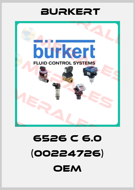 6526 C 6.0 (00224726) OEM Burkert