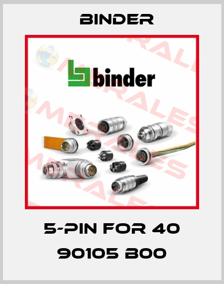 5-PIN for 40 90105 B00 Binder