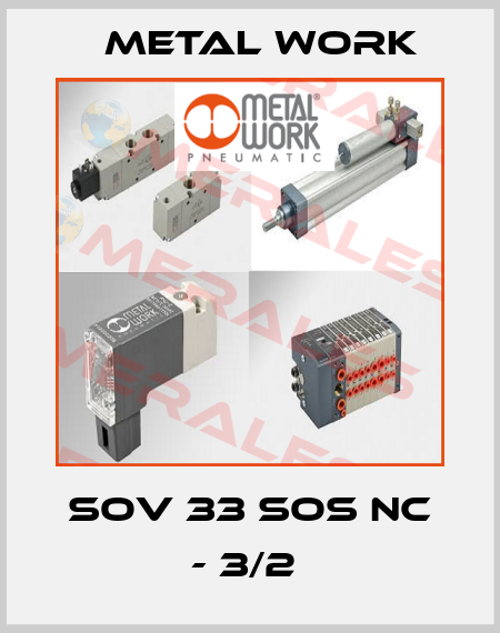 SOV 33 SOS NC - 3/2  Metal Work