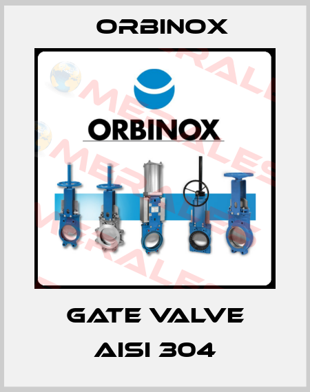 Gate valve AISI 304 Orbinox