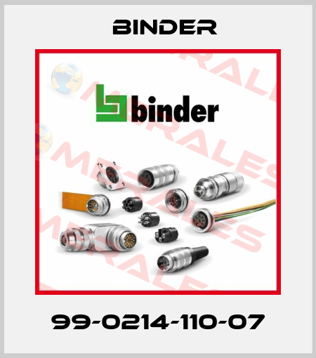 99-0214-110-07 Binder