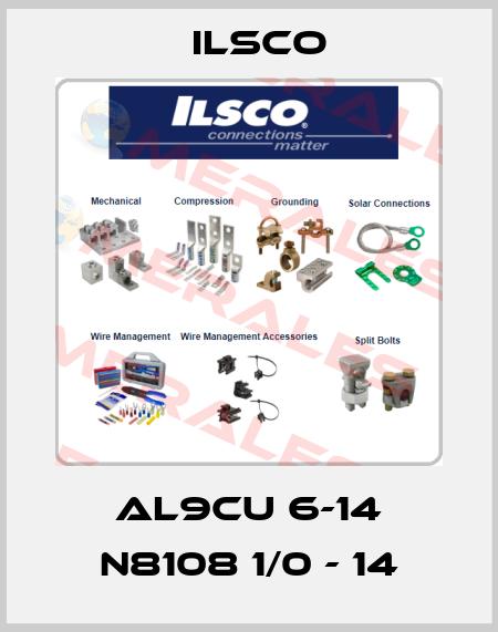 AL9CU 6-14 N8108 1/0 - 14 Ilsco