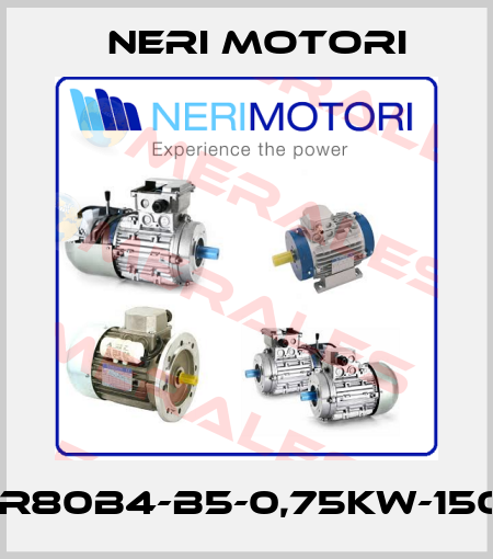 MR80B4-B5-0,75kW-1500 Neri Motori