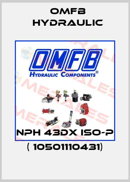 NPH 43DX ISO-P ( 10501110431) OMFB Hydraulic