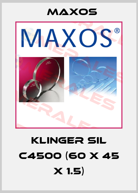 Klinger SIL C4500 (60 x 45 x 1.5) Maxos
