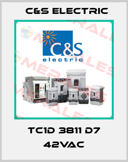 TC1D 3811 D7 42VAC C&S ELECTRIC