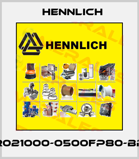 R021000-0500FP80-BR Hennlich