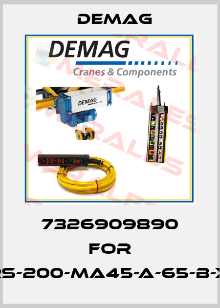7326909890 for DRS-200-MA45-A-65-B-X-X Demag