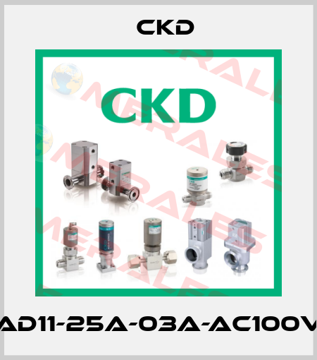 AD11-25A-03A-AC100V Ckd