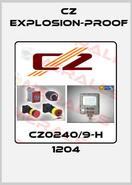 CZ0240/9-H 1204 CZ Explosion-proof