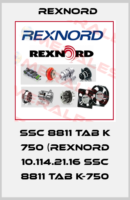 SSC 8811 TAB K 750 (REXNORD 10.114.21.16 SSC 8811 TAB K-750 Rexnord