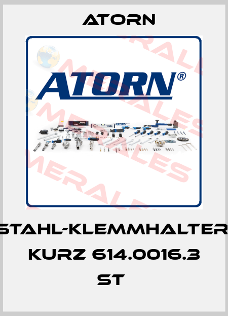 STAHL-KLEMMHALTER, KURZ 614.0016.3 ST  Atorn