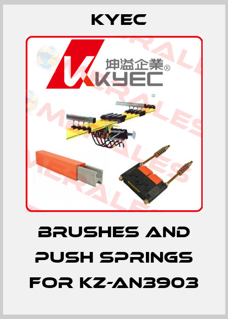 brushes and push springs for KZ-AN3903 Kyec