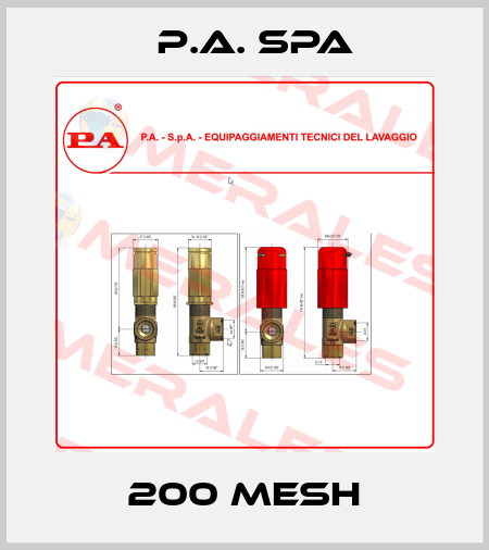 200 mesh P.A. SpA