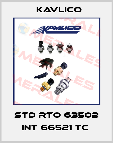 STD RTO 63502 INT 66521 TC  Kavlico