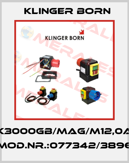 K3000GB/Mag/M12,0A (Mod.Nr.:077342/3896) Klinger Born