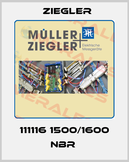 111116 1500/1600 NBR  Ziegler
