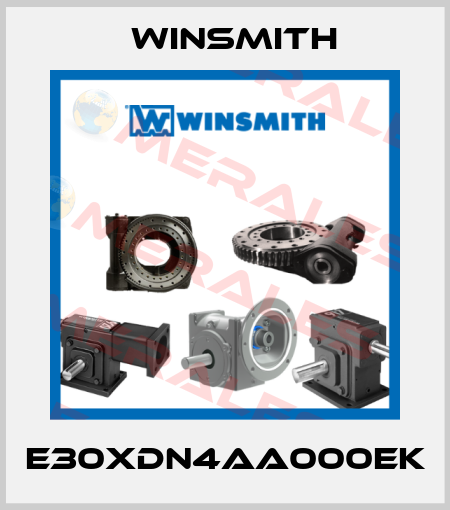 E30XDN4AA000EK Winsmith
