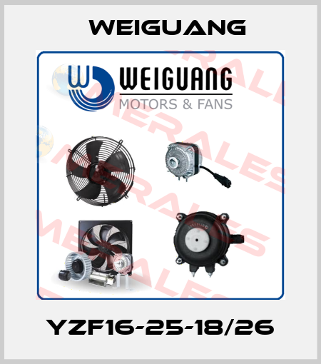 YZF16-25-18/26 Weiguang