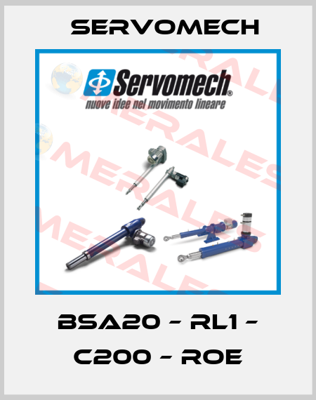 BSA20 – RL1 – C200 – ROE Servomech
