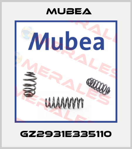 GZ2931E335110 Mubea
