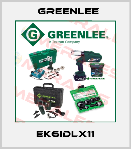 EK6IDLX11 Greenlee