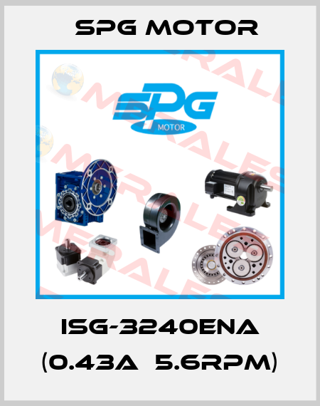 ISG-3240ENA (0.43A  5.6RPM) Spg Motor