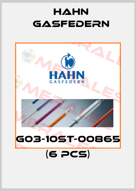 G03-10ST-00865 (6 pcs) Hahn Gasfedern