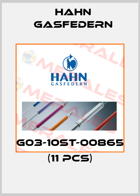 G03-10ST-00865 (11 pcs) Hahn Gasfedern