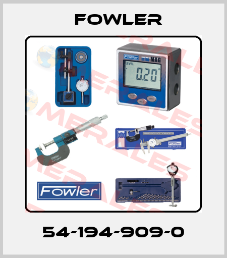 54-194-909-0 Fowler