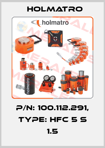 P/N: 100.112.291, Type: HFC 5 S 1.5 Holmatro